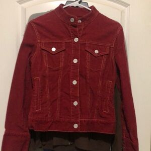 Vintage Gap Corduroy red jacket